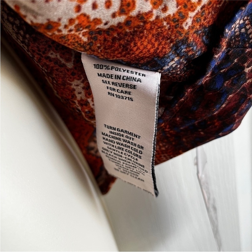 Nanette Lepore Animal Print Blouse - Picture 8 of 8